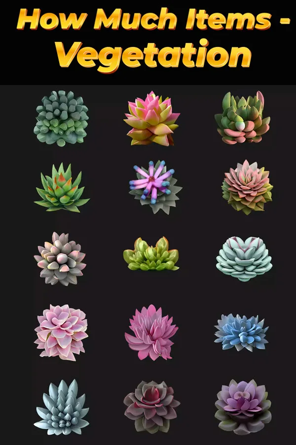 How Much Items - Vegetation PC