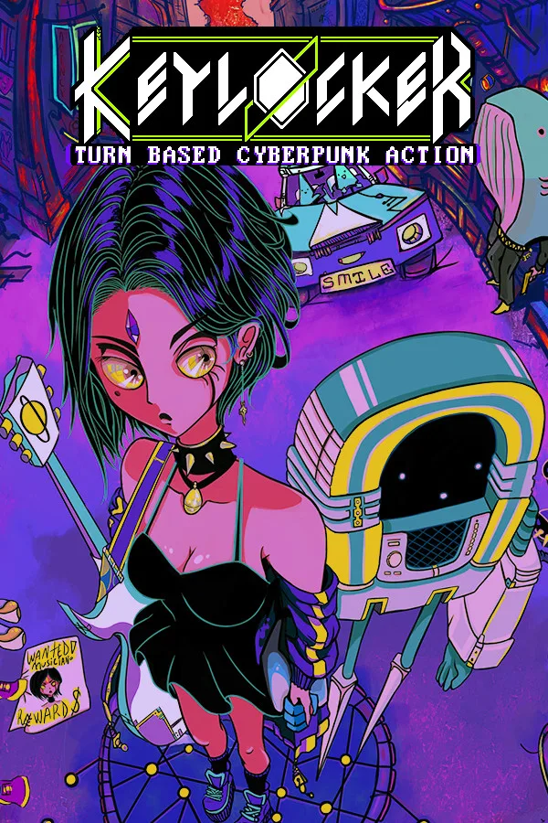Keylocker | Turn Based Cyberpunk Action PC
