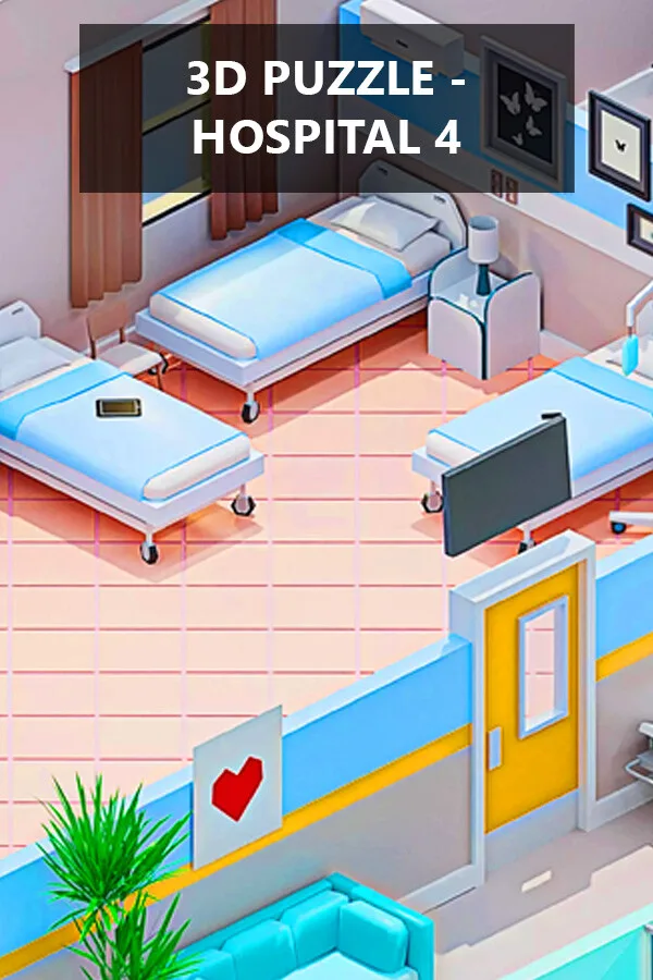 3D PUZZLE - Hospital 4 PC