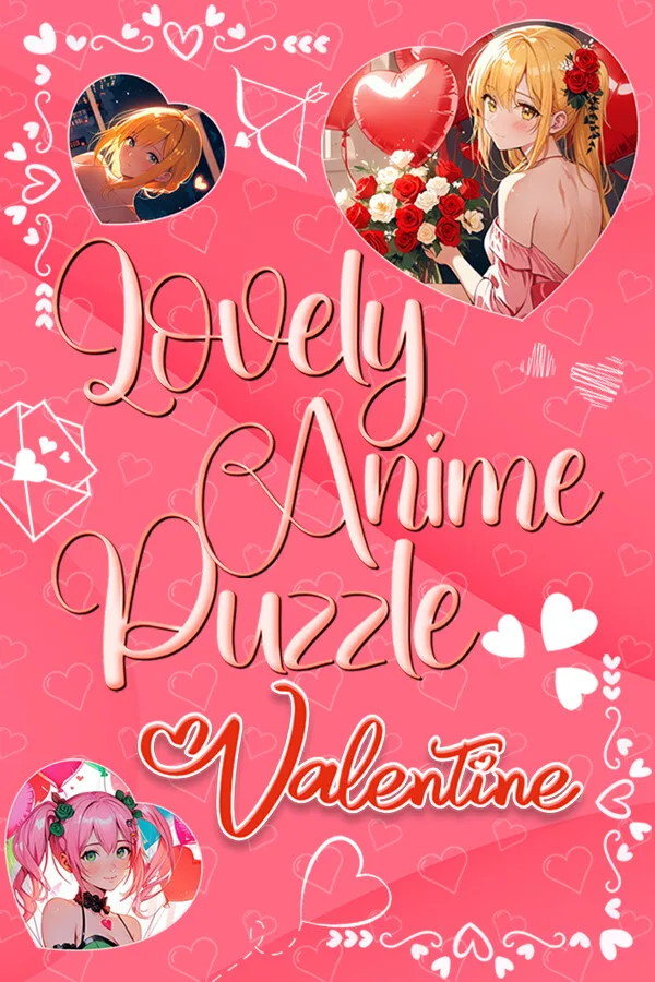 Lovely Anime Puzzle: Valentine PC