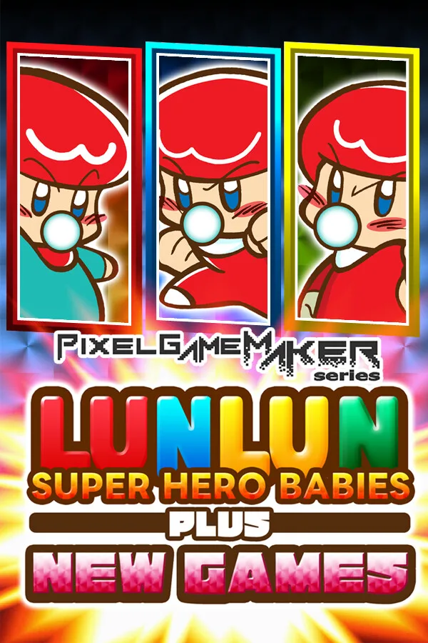 Pixel Game Maker Series LUNLUN SUPER HERO BABIES PLUS NEWGAMES PC